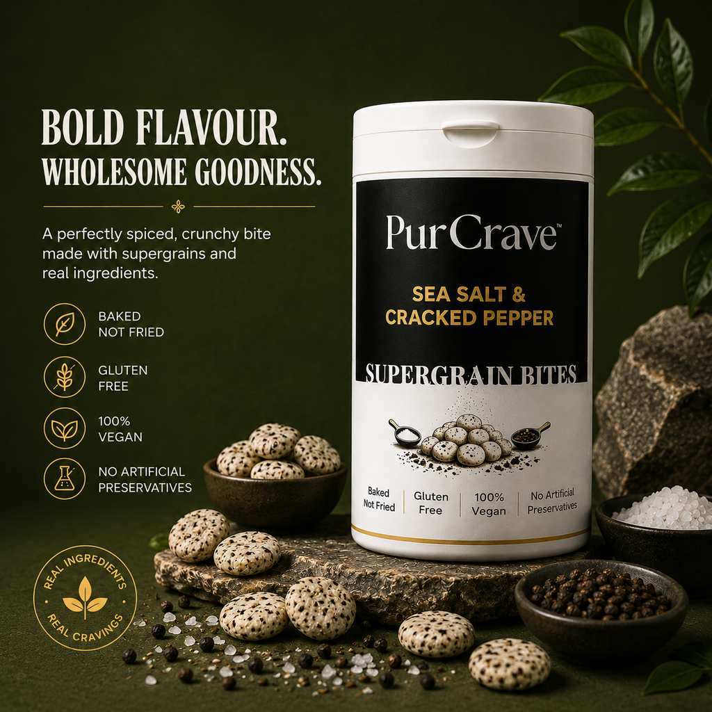 SUPERGRAIN BITES - Sea salt & cracked pepper flavour 60g